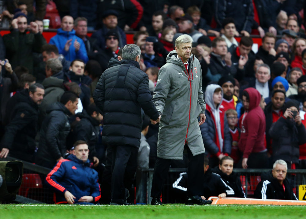 FOOTBALL - ENGLISH CHAMP - MANCHESTER UNITED v ARSENAL