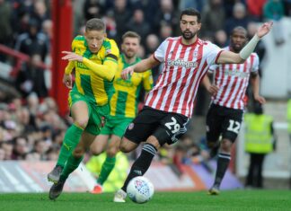 West Broms Dwight Gayle