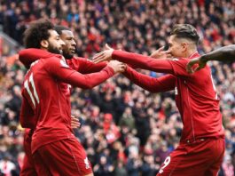Liverpool stjernene Mohamed Salah og Roberto Firmino