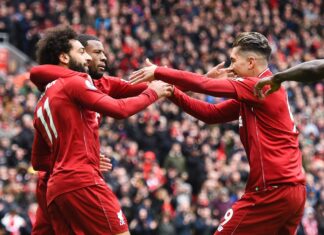 Liverpool stjernene Mohamed Salah og Roberto Firmino