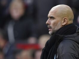 Manchester City manager Pep Guardiola