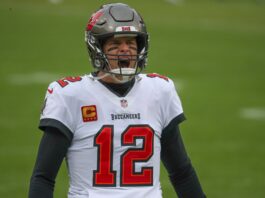 Tampa Bay Buccaneers quarterback Tom Brady